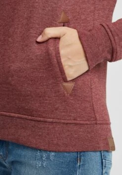 OXMO Hoodies Hoodie Vicky Hood Frauen Rot / Bordeaux -OXMO Verkaufs-Shop 6523dac700ed9883ab6620deb031eb9a