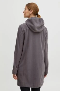 OXMO Übergangsjacken Fleecejacke Fine Frauen Grau -OXMO Verkaufs-Shop 674a330cf00566fbbff511d649918ceb