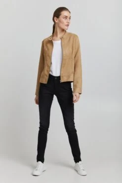 OXMO Lederjacken Jacke Peggy Frauen Braun 8 OXMO Lederjacken Jacke Peggy Frauen Braun -OXMO Verkaufs-Shop 6761dde8c273ca40dadc5cc300bf9729