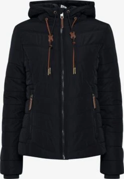 OXMO Winterjacken Winterjacke Mala Frauen Schwarz