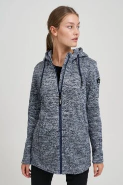 OXMO Outdoorjacken Fleecejacke Kaira Frauen Schwarz -OXMO Verkaufs-Shop 6780bd223dbf60b32032f9e5d77ac007