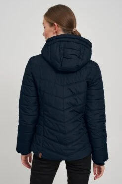 OXMO Winterjacken Winterjacke Mala Frauen Blaumeliert -OXMO Verkaufs-Shop 67a47243d6d6530f2f6c37830183884d