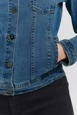 OXMO Jeansjacken Jeansjacke Fria Frauen Blau 11 OXMO Jeansjacken Jeansjacke Fria Frauen Blau -OXMO Verkaufs-Shop 684dfe752aeca27b343c14b9bec4af58