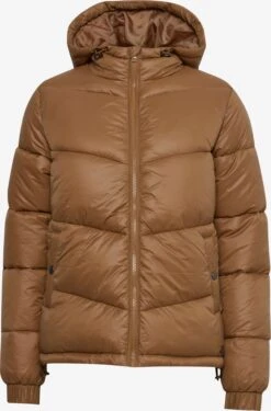 OXMO Winterjacken Winterjacke Frauen Braun