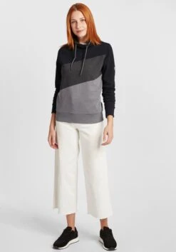 OXMO Pullover Hoodie Agda Frauen Grau / Schwarz 8 OXMO Pullover Hoodie Agda Frauen Grau / Schwarz -OXMO Verkaufs-Shop 6bd9d395686d27438586d7fecea4efa7