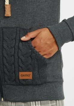 OXMO Sweatjacken Kapuzensweatjacke Matilda Frauen Grau -OXMO Verkaufs-Shop 6bff60333ecb318c04d03e4a01487beb