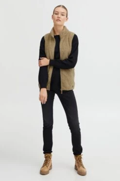 OXMO Westen Sweatweste Theri Frauen Sand 10 OXMO Westen Sweatweste Theri Frauen Sand -OXMO Verkaufs-Shop 6df8f14d14f7319bb3923fcfa1a50de5