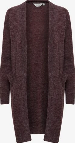 OXMO Strickjacken Strickjacke Neli Frauen Weinrot