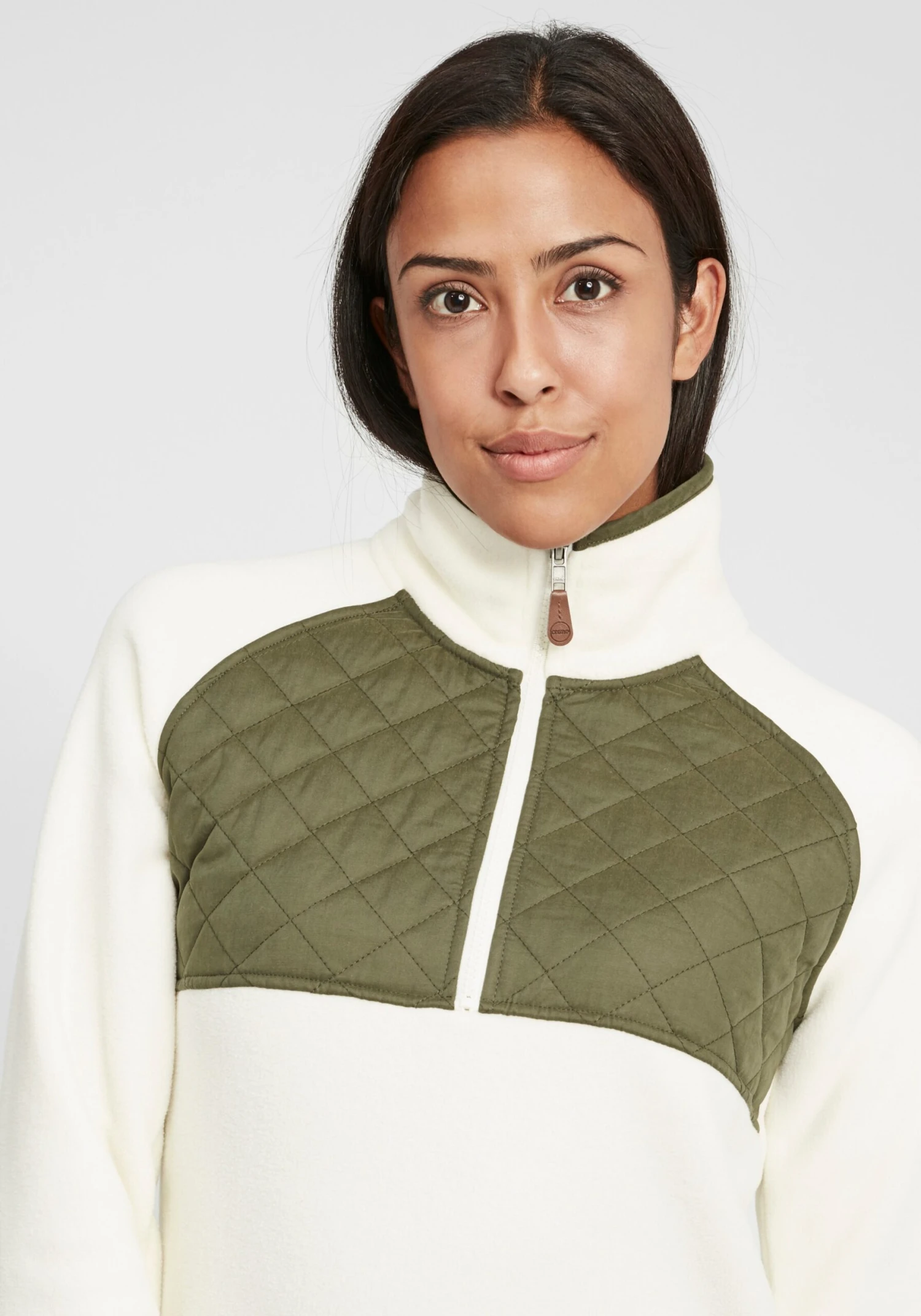 OXMO Übergangsjacken Sweatshirt Malita Frauen Beige 5 OXMO Übergangsjacken Sweatshirt Malita Frauen Beige – Bild 5