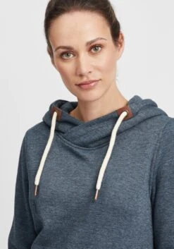 OXMO Hoodies Hoodie Vicky Hood Frauen Blau -OXMO Verkaufs-Shop 7154d3fad5d9d07b4d488b34ff2b8987