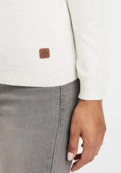 OXMO Pullover Strickpullover Edda Frauen Grau -OXMO Verkaufs-Shop 71555505ce04aca64ad3306714567aec