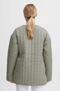 OXMO Übergangsjacken Steppjacke Oxsaggy Frauen Grün -OXMO Verkaufs-Shop 7337df7b86f865c24ae8f539b3e50b90