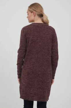 OXMO Strickjacken Strickjacke Neli Frauen Weinrot -OXMO Verkaufs-Shop 743234acb8d90c8a076e67b67d229146