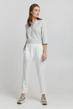 OXMO Stoffhosen Loosefit Hose Frauen Offwhite -OXMO Verkaufs-Shop 74a1bcc2961228e5ecc9876e95a9b04b