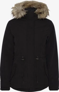 OXMO Winterjacken Winterjacke LONA Frauen Schwarz