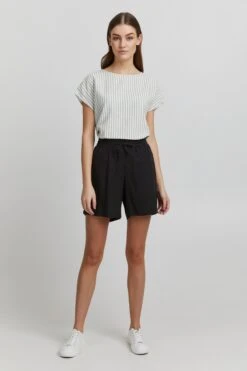 OXMO Shorts Loosefit Hose Algea Frauen Schwarz -OXMO Verkaufs-Shop 76f46e91bb0e6f636b70d19cfc11bcb9