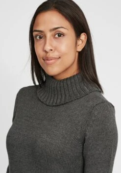 OXMO Pullover Rollkragenpullover OXPIA Frauen Grau 10 OXMO Pullover Rollkragenpullover OXPIA Frauen Grau -OXMO Verkaufs-Shop 770202376514efdfc73fc9df952cdd26