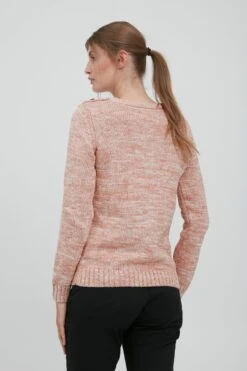 OXMO Basic Pullover Strickpullover Phia Frauen Rosa -OXMO Verkaufs-Shop 7986050e19dc0e5342502bb5ee2a22f9