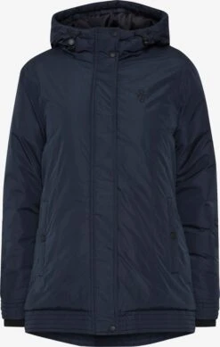 OXMO Winterjacken Winterjacke Jytte Frauen Blaumeliert