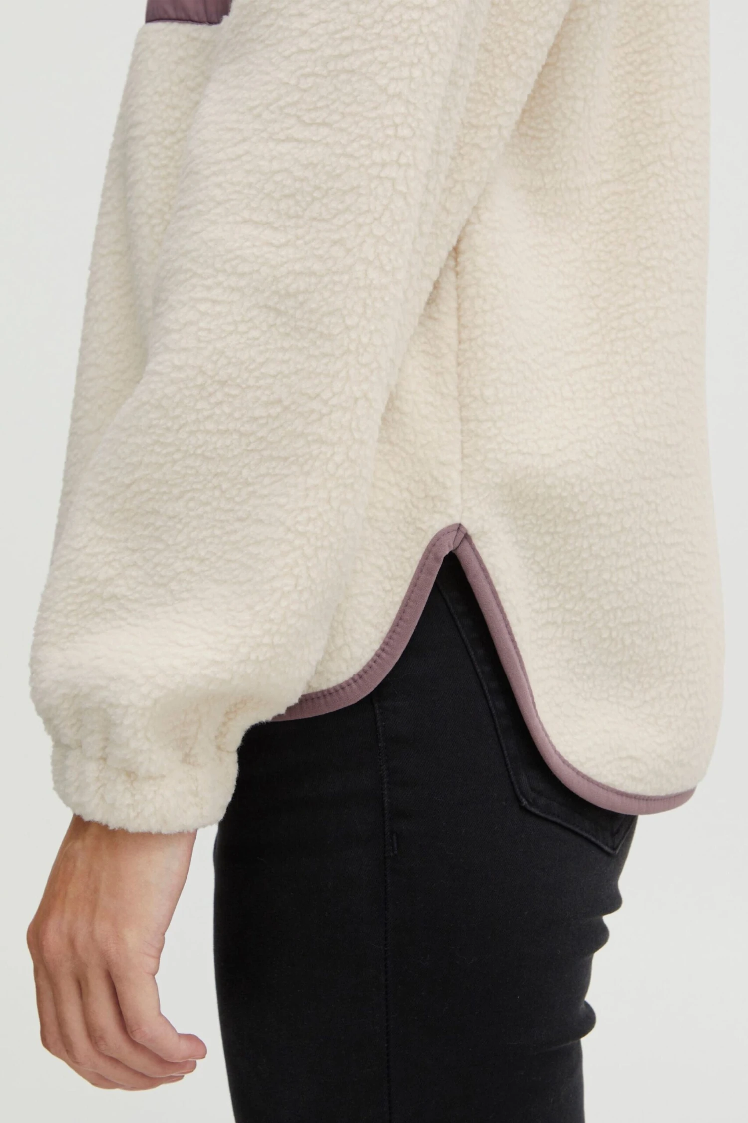 OXMO Pullover Stricktroyer Piala Frauen Beige 6 OXMO Pullover Stricktroyer Piala Frauen Beige – Bild 6