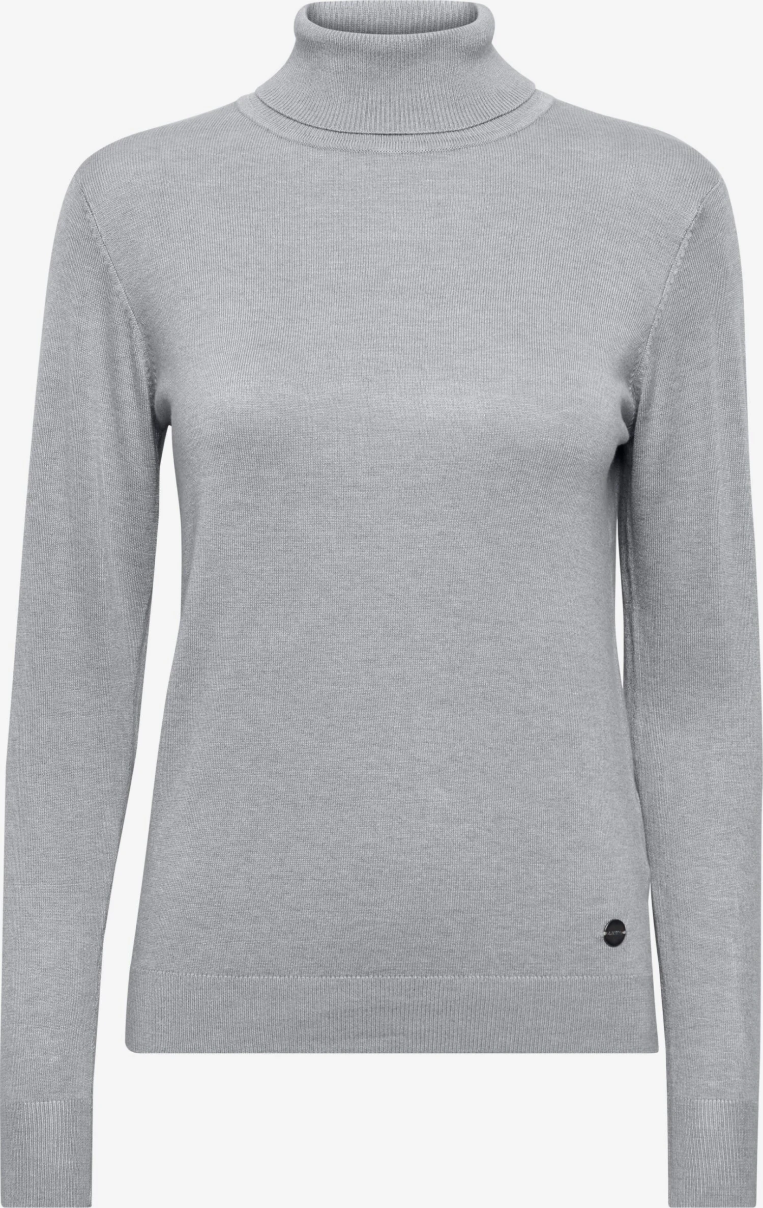 OXMO Rollkragenpullover Pullover Frauen Graumeliert 1 OXMO Rollkragenpullover Pullover Frauen Graumeliert