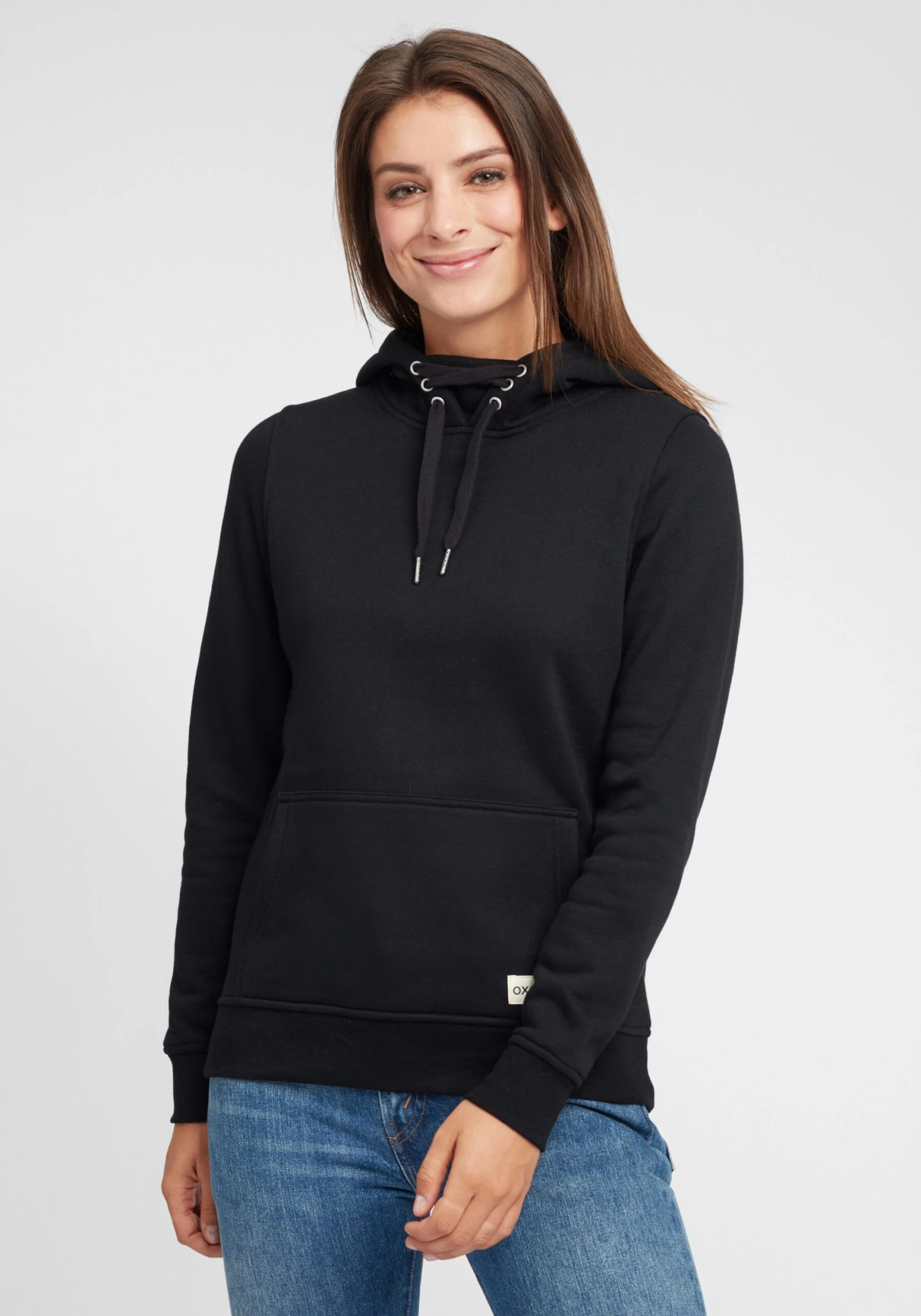 OXMO Hoodies Hoodie Owena Frauen Schwarz 2 OXMO Hoodies Hoodie Owena Frauen Schwarz – Bild 2