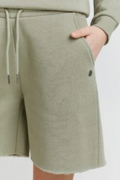 OXMO Shorts Wide Leg Sweatshorts Hope Frauen Grün -OXMO Verkaufs-Shop 84a98475d50a859656b91363b962067c