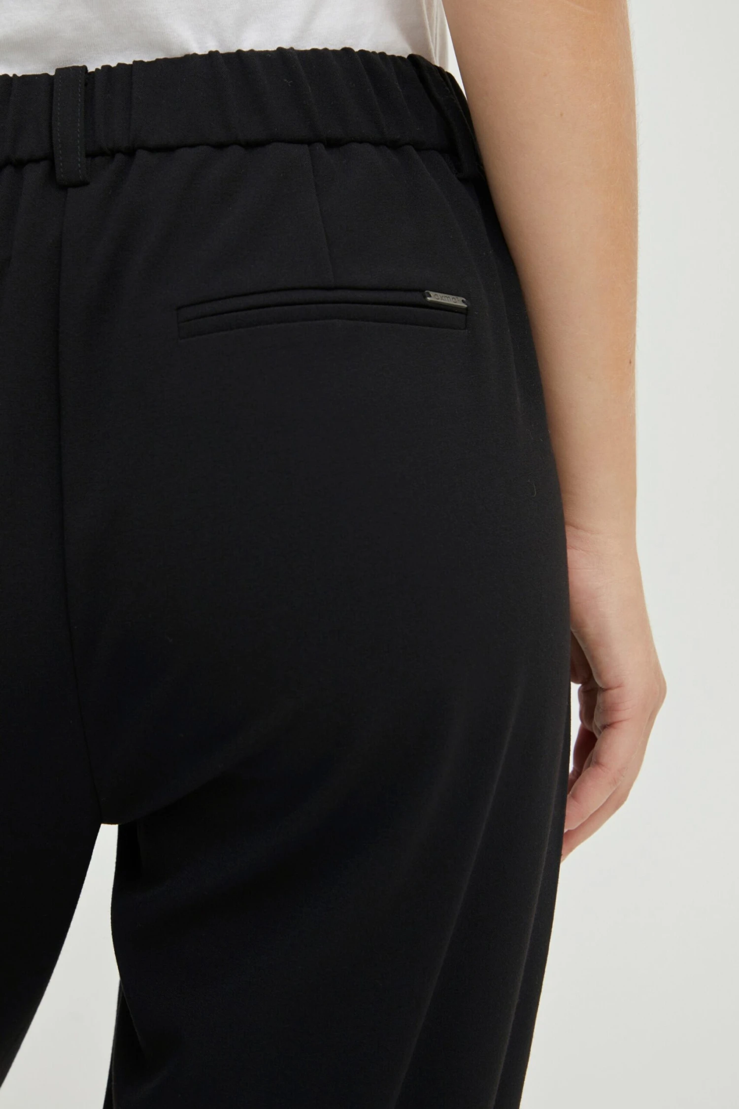 OXMO Stoffhosen Regular Stoffhose OXDovine Frauen Schwarz 6 OXMO Stoffhosen Regular Stoffhose OXDovine Frauen Schwarz – Bild 6