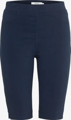 OXMO Shorts Skinny Bermuda Ditrine Frauen Blau