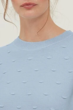 OXMO Feinstrickpullover Pullover Dotta Frauen Hellblau -OXMO Verkaufs-Shop 8725fc2481f3ebc91a1d99741a8b1d26