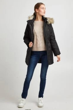 OXMO Winterjacken Winterjacke Maribel Frauen Schwarz 9 OXMO Winterjacken Winterjacke Maribel Frauen Schwarz -OXMO Verkaufs-Shop 8791afa0a148413216a1c9411844147b