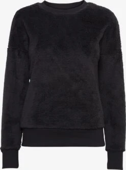 OXMO Pullover Rundhalspullover ANNICA Frauen Schwarz