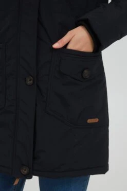 OXMO Jacken Parka Tala Frauen Schwarz -OXMO Verkaufs-Shop 89167da818fff7c379d35d31d9b35043