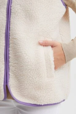 OXMO Westen Fleeceweste Oxbetty Frauen Mischfarben -OXMO Verkaufs-Shop 89515364c9588b2942d88df661f94daf