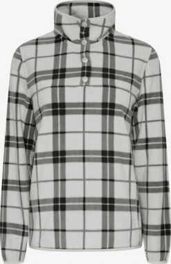 OXMO Outdoorjacken Outdoorjacke CHINNE Frauen Grau / Weiß