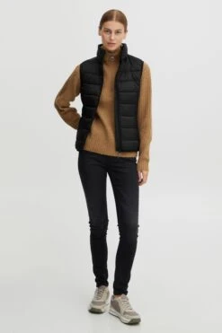 OXMO Westen Steppweste Bena Frauen Schwarz 7 OXMO Westen Steppweste Bena Frauen Schwarz -OXMO Verkaufs-Shop 8bc1898188b878619603fb4faddd11cc