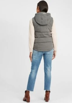 OXMO Westen Kurzweste Lew Frauen Grau -OXMO Verkaufs-Shop 8bd051f5ce5a83c8c6a1b4d2464f4eed