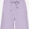 OXMO Shorts Regular Sweatshorts Daniella Frauen Lavendel