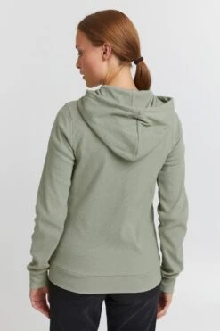 OXMO Sweatjacken Kapuzensweatshirtjacke Lova Frauen Dunkelgrün -OXMO Verkaufs-Shop 8ea09b3db996d75f8905dcf8f0f332b5