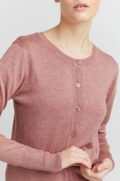 OXMO Strickjacken Strickjacke Hlin Frauen Rosa -OXMO Verkaufs-Shop 905d775334dd566732c1f4706f8aa391