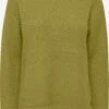 OXMO Feinstrickpullover Pullover Milla Frauen Grün