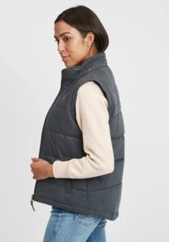 OXMO Westen Kurzweste Lew Frauen Blau 11 OXMO Westen Kurzweste Lew Frauen Blau -OXMO Verkaufs-Shop 91efc7a7974d4c24645ce094b7961434