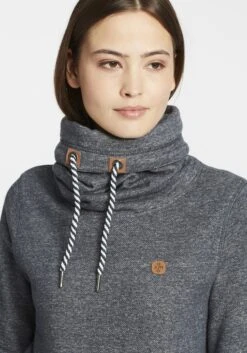 OXMO Sweatshirts Hoodie Cecilia Frauen Grau -OXMO Verkaufs-Shop 928602c842c744f9d889203766f54e7b