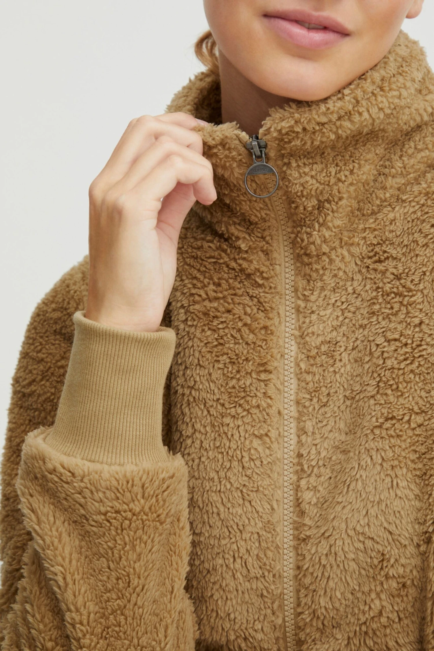 OXMO Übergangsjacken Bomberjacke Anneka Frauen Beige 5 OXMO Übergangsjacken Bomberjacke Anneka Frauen Beige – Bild 5