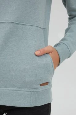 OXMO Feinstrickpullover Hoodie VIMPA Frauen Blau 11 OXMO Feinstrickpullover Hoodie VIMPA Frauen Blau -OXMO Verkaufs-Shop 92fdd28612ac34595584b085caf64a4d