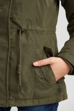 OXMO Winterjacken Winterjacke Lona Frauen Dunkelgrün -OXMO Verkaufs-Shop 958e47d7458f3bccc8fddf0bcc1203a4