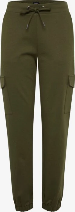 OXMO Cargohosen Loosefit Cargohose Henni Frauen Dunkelgrün