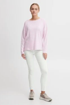 OXMO Hosen Slimfit Leggings Keily Frauen Weiß -OXMO Verkaufs-Shop 99223d454f057757fcc9aa6a8bdac6a5