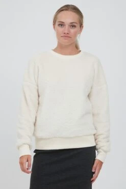 OXMO Pullover Rundhalspullover ANNICA Frauen Weiß 7 OXMO Pullover Rundhalspullover ANNICA Frauen Weiß -OXMO Verkaufs-Shop 99518b2c8f178ea24f14355b7dfca366