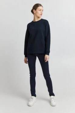 OXMO Sweatshirts Sweatshirt Holma Frauen Schwarz -OXMO Verkaufs-Shop 99b50e810f4acf8c96e3df450bcd590b